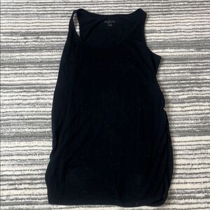 a:glow Black Racerback Tank